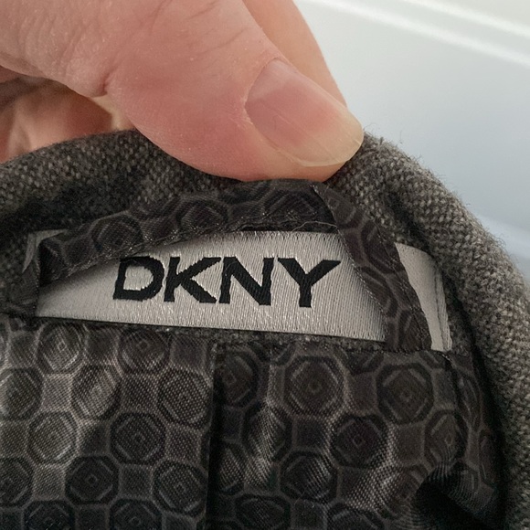DKNY men’s grey sport coat size 46L - Picture 3 of 5
